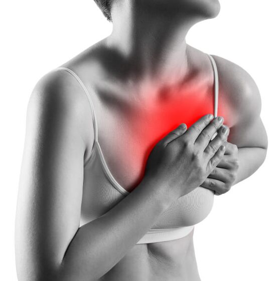 Simptomele osteochondrozei toracice